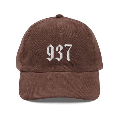 937 Vintage Corduroy Hat