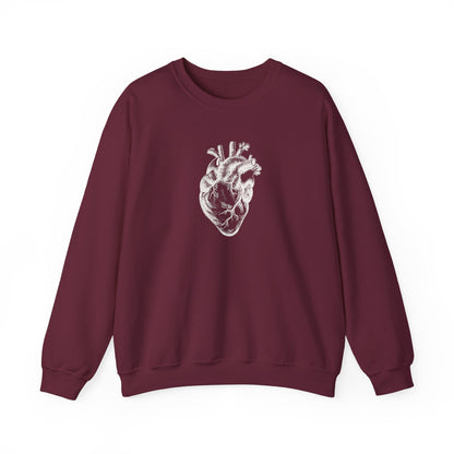 Anatomical Heart Crewneck Sweatshirt