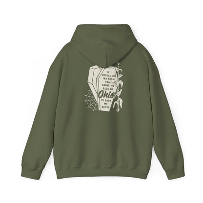 Bury My Bones in Ohio Hoodie Sweatshirt