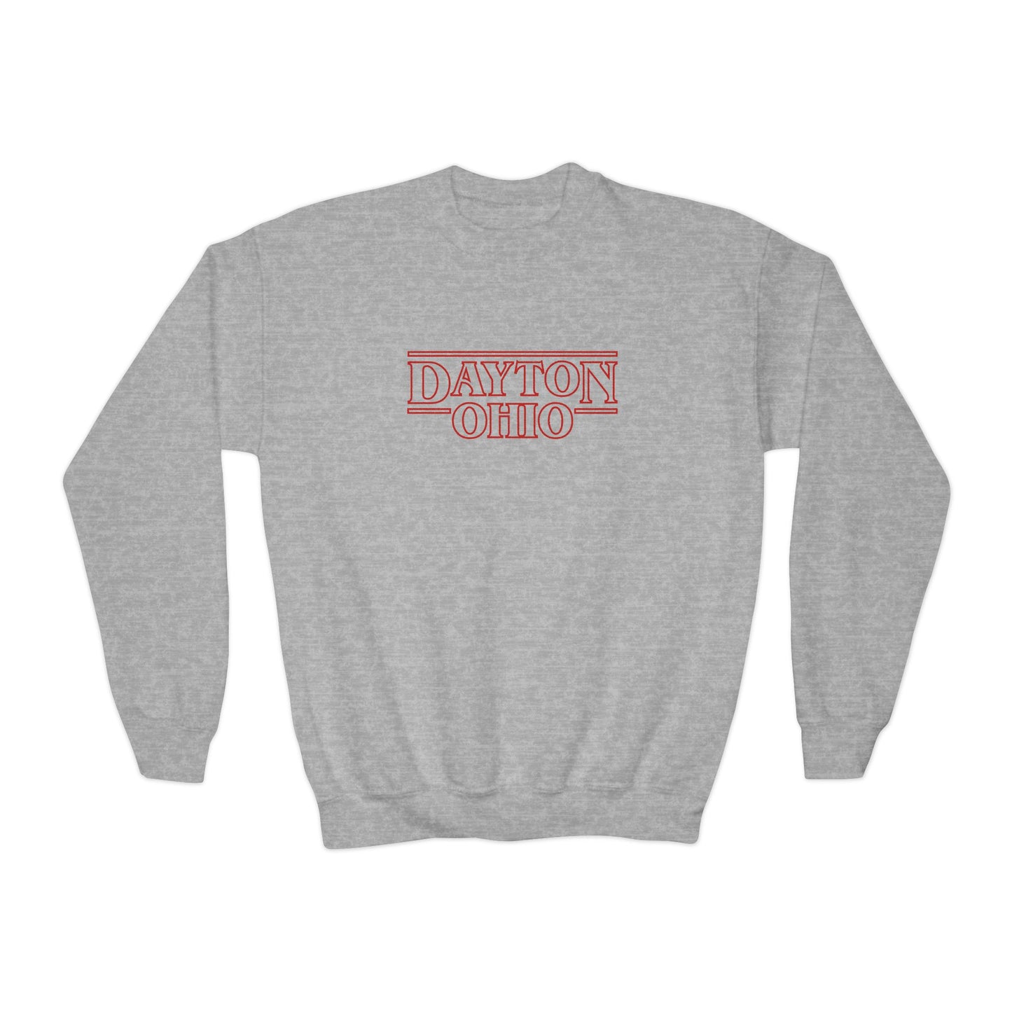 Stranger Things Dayton YOUTH Crewneck Sweatshirt