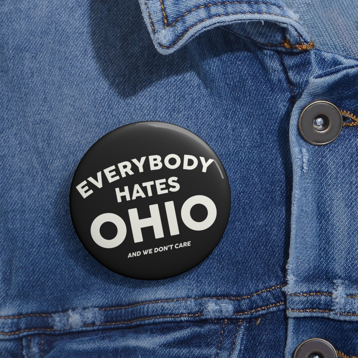 Everybody Hates Ohio Button
