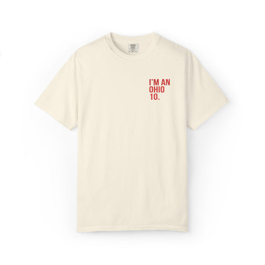 I'm an Ohio 10 Embroidered Tee