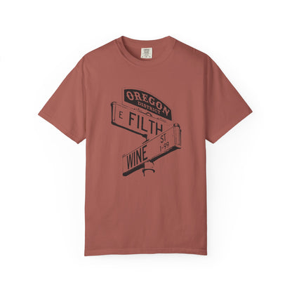 Filth and Wine Oregon District Tee