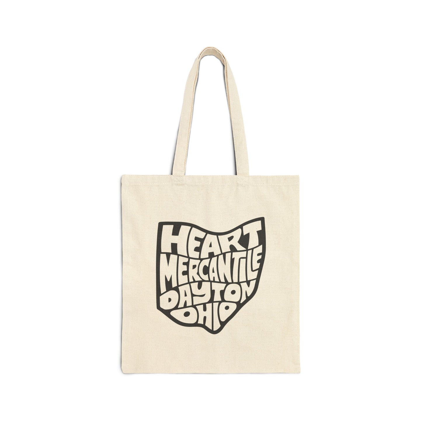 Heart Mercantile Dayton Ohio Tote Bag