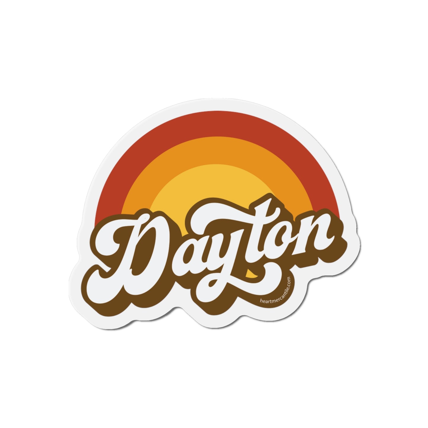 Retro Dayton Magnet