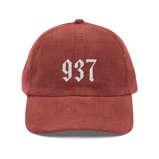 937 Vintage Corduroy Hat