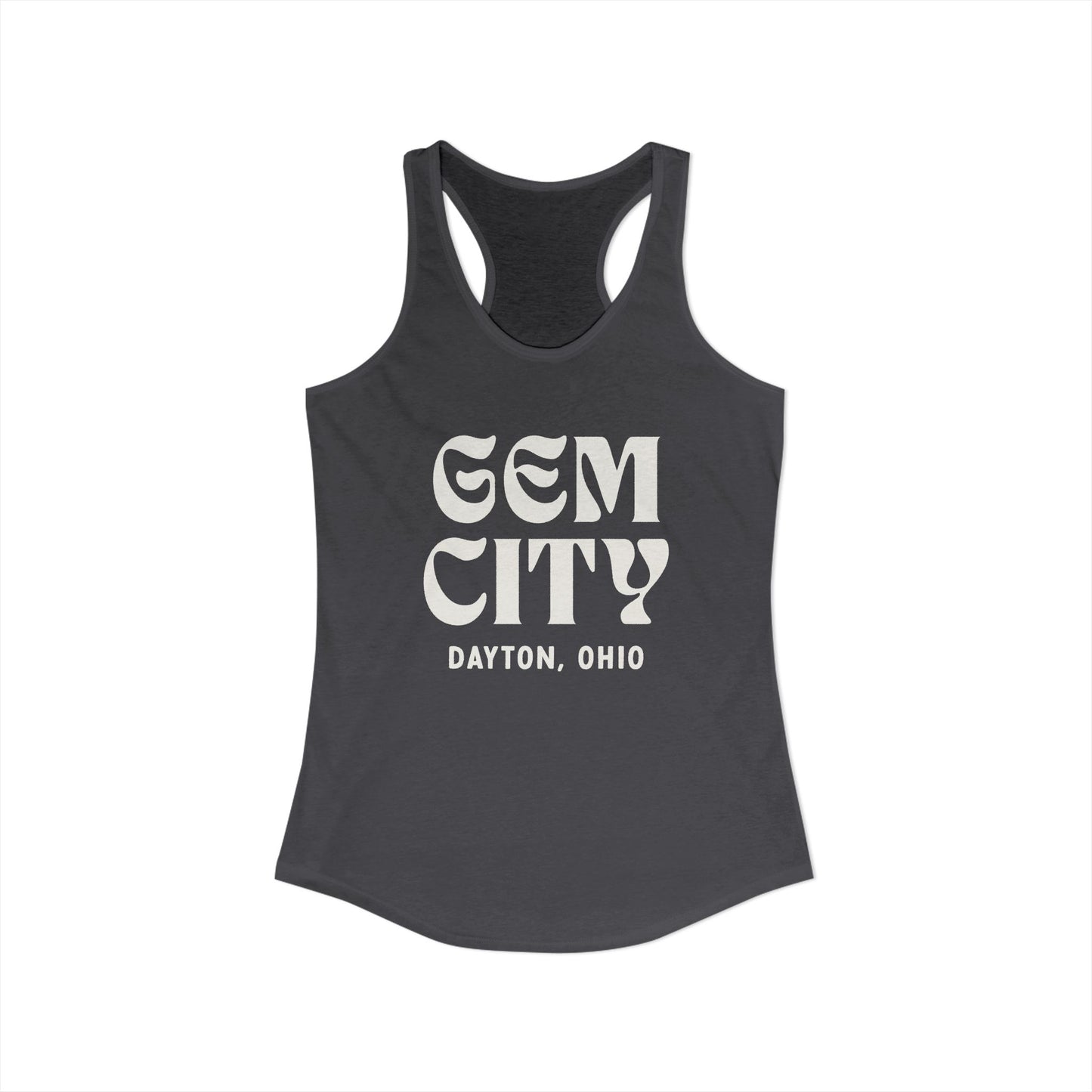 Retro Gem City Racerback Tank