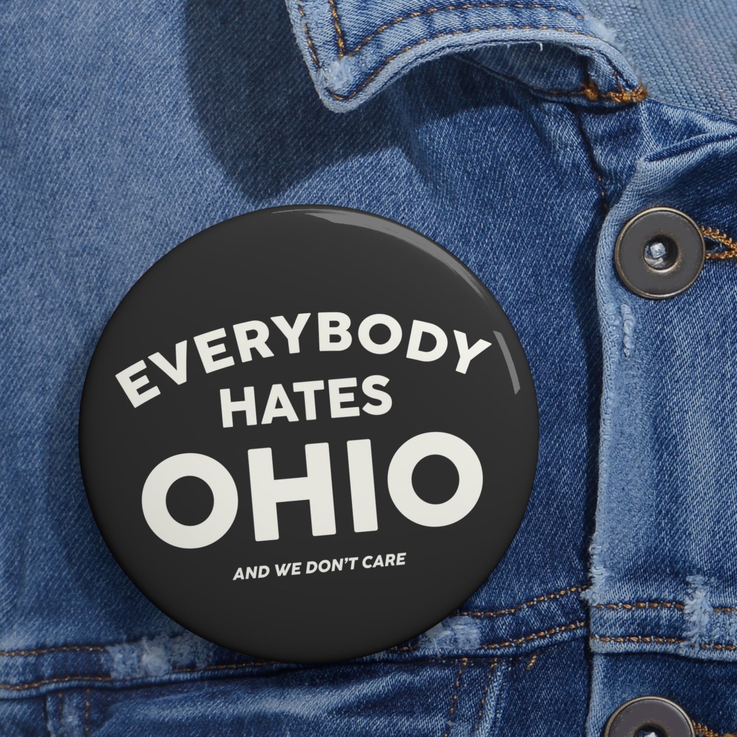 Everybody Hates Ohio Button