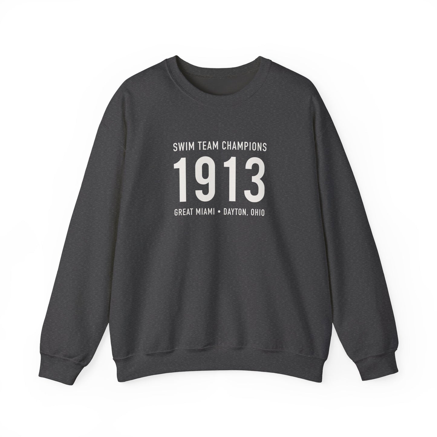 1913 Swim Team Champions Crewneck Sweatshirt
