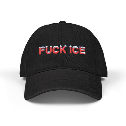 FUCK ICE Denim Hat