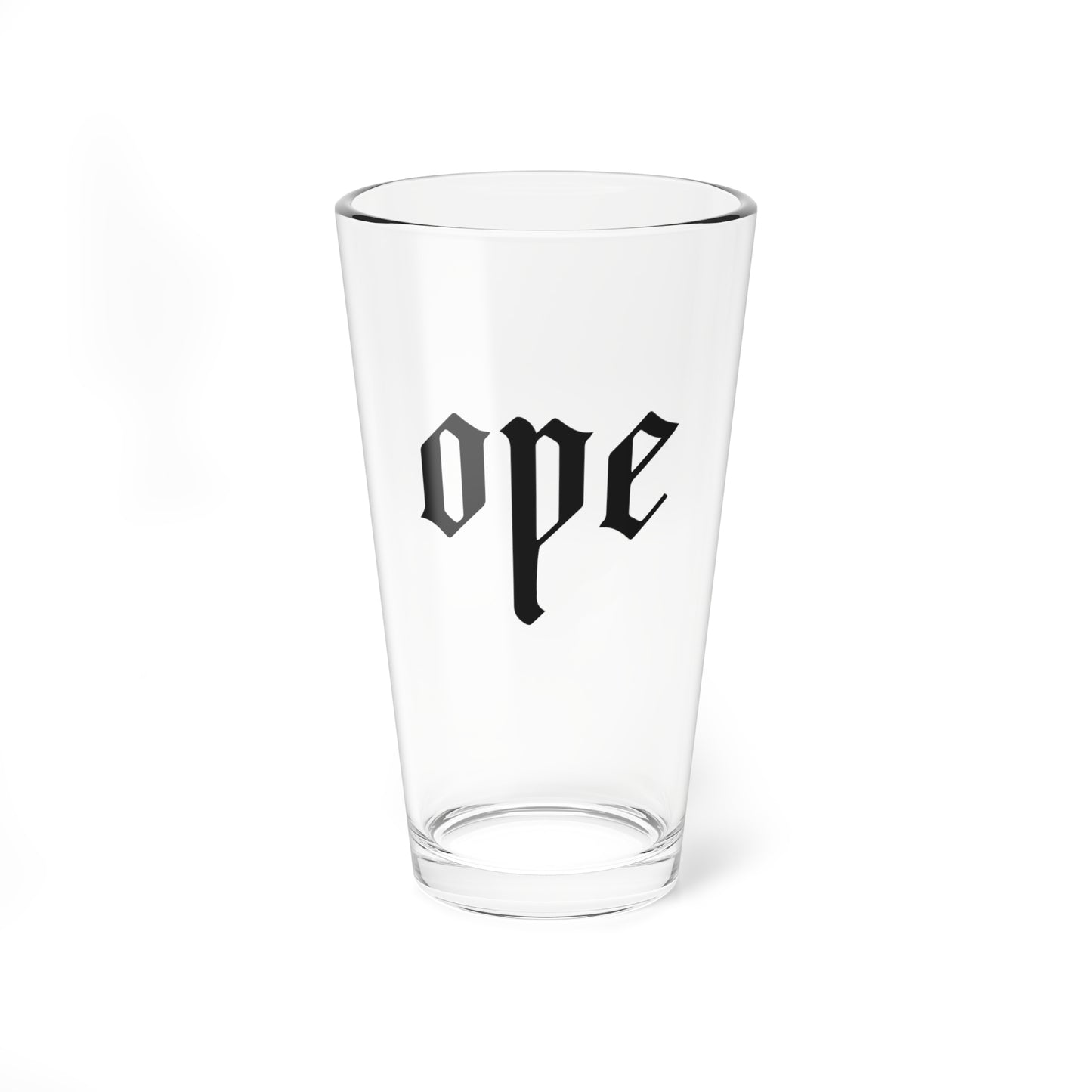 Ope Pint Glass
