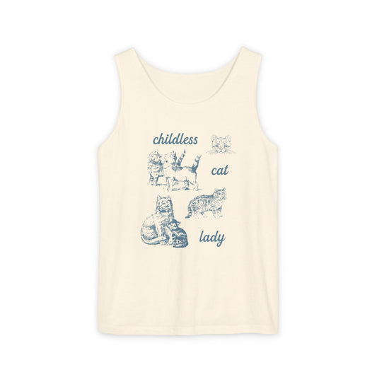 Childless Cat Lady Jersey Tank