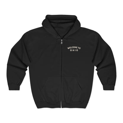Hell Is Real Zip Up Hoodie Sweatshirt
