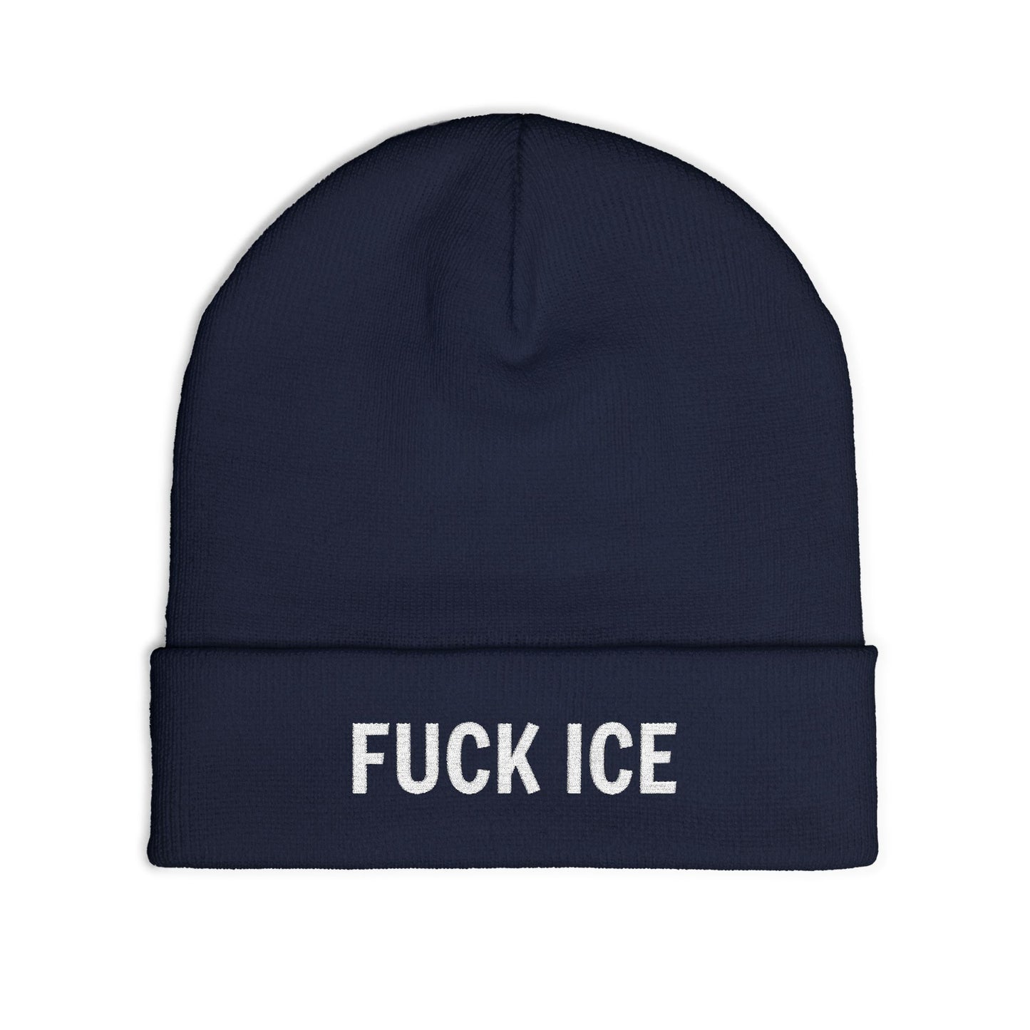 FUCK ICE Knit Beanie