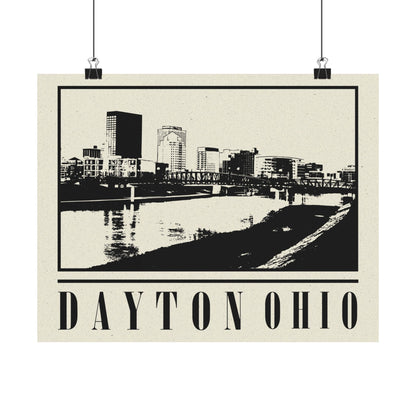 Dayton Skyline Print