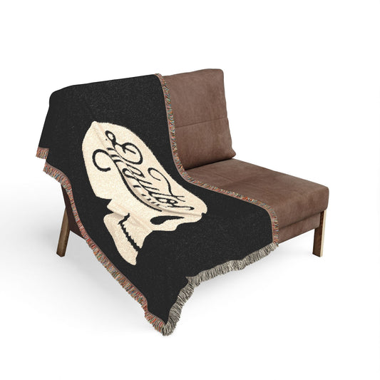Dayton Til I Die Skull Woven Blanket