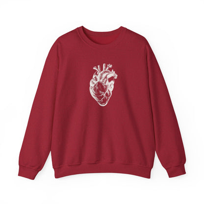 Anatomical Heart Crewneck Sweatshirt