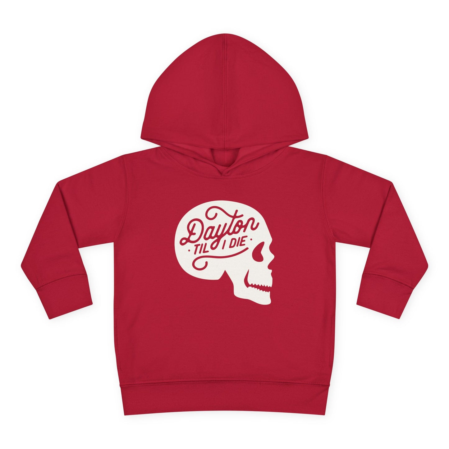 ‘Dayton Til I Die’ Skull Toddler Hoodie