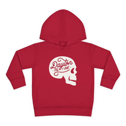 ‘Dayton Til I Die’ Skull Toddler Hoodie