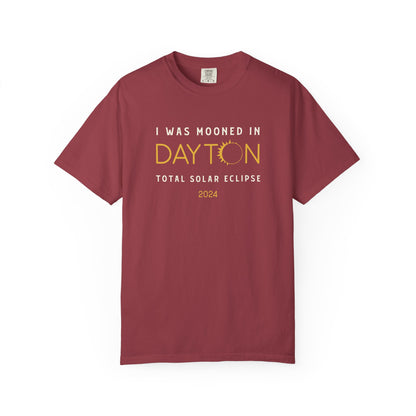 I Was Mooned in Dayton Ohio Solar Eclipse 2024 Tee