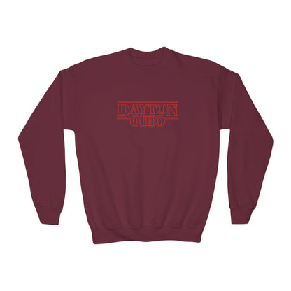 Stranger Things Dayton YOUTH Crewneck Sweatshirt