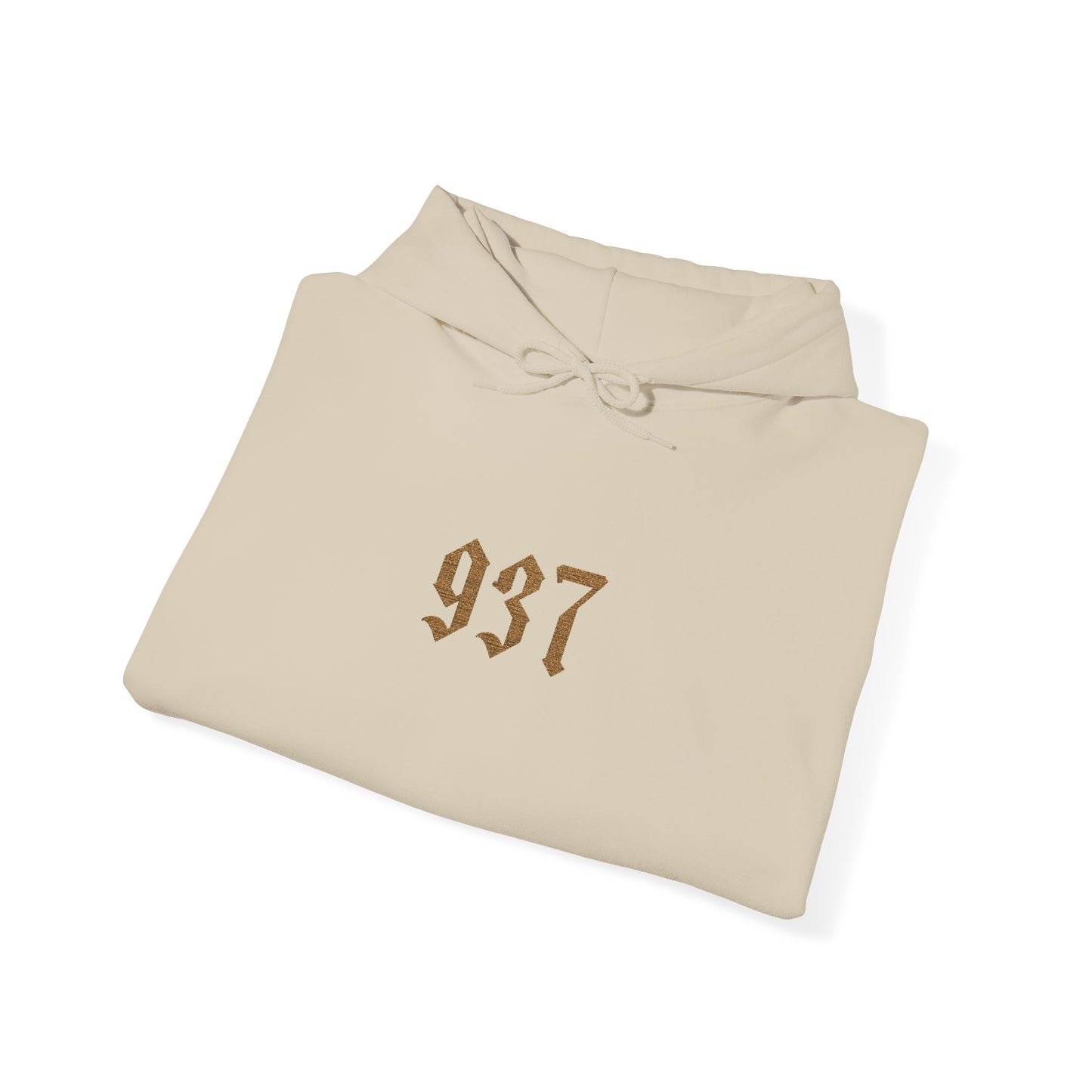 937 Embroidered Hoodie Sweatshirt