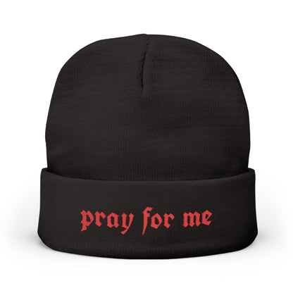 Pray For Me Knit Beanie