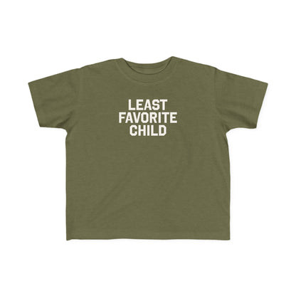 Least Favorite Child Toddler Tee