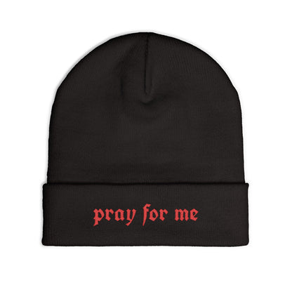 Pray For Me Knit Beanie