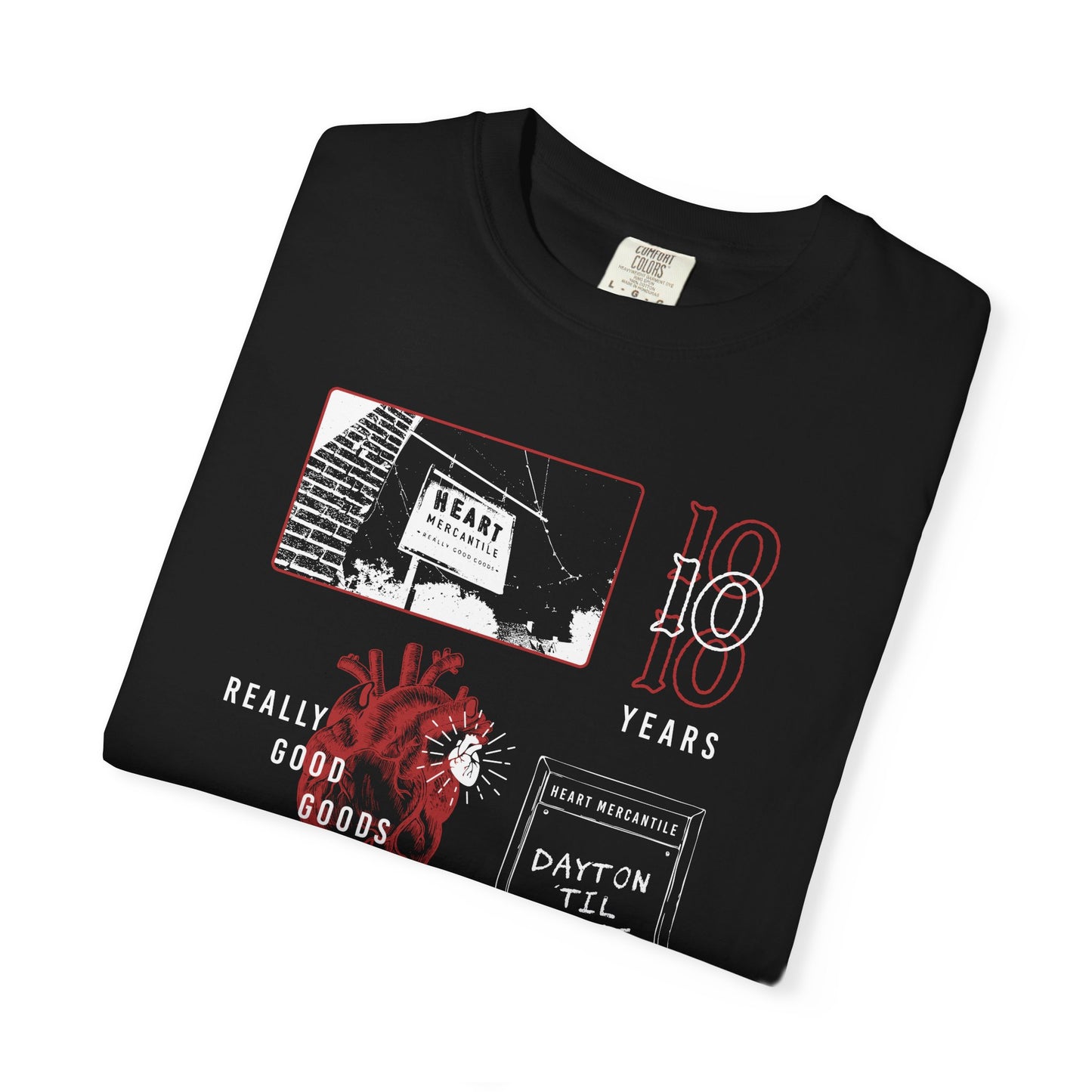 Heart's Tenth Anniversary Collage Tee